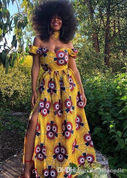 

bohemian printed dresses for women summer backless slash neck luxury designer clothing fresh sweet dresses, Black;gray