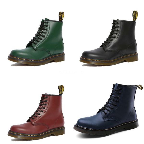 

x22 новых женщин кожаные сапоги man spring high top большой размер 39-46 мода повседневная обувь дышащая light man lace-up загрузочный wild, Black