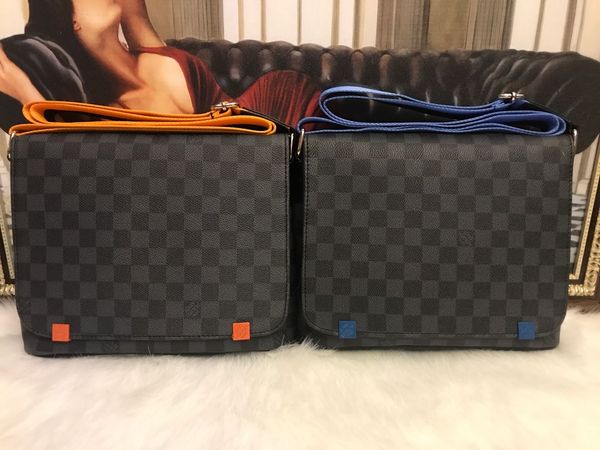

2020 district pm high-end quality new arrival brand classic design fashion men messenger bags cross body bag school bookbag shoulder bag622