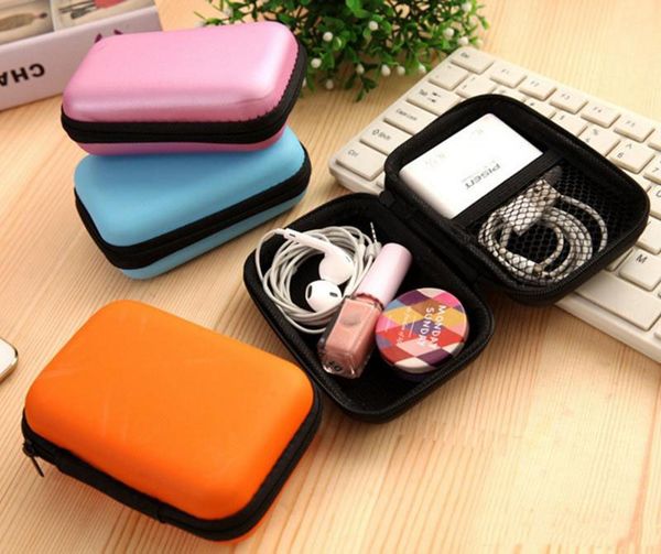 

5 styles digital storage bag data cable zipper bags earphone package case mobile phone charger organizer sundries travel storage bag an2990