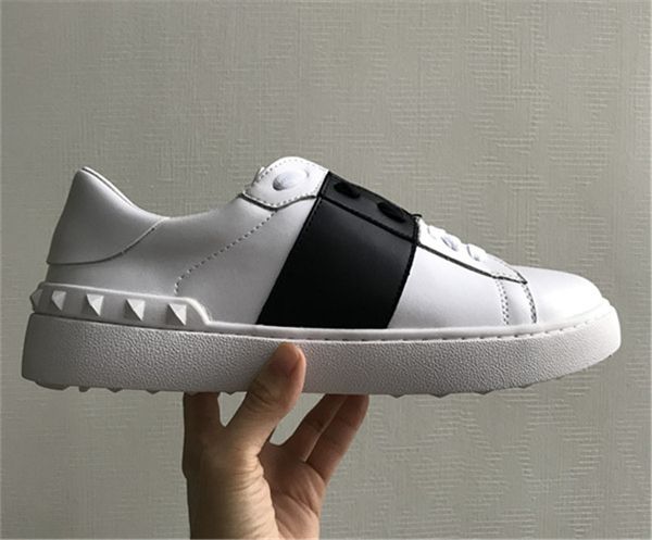 

trendy shoes designer casual shoes mens women leisure trainer china shoes luxury skateboarding shoe, Black