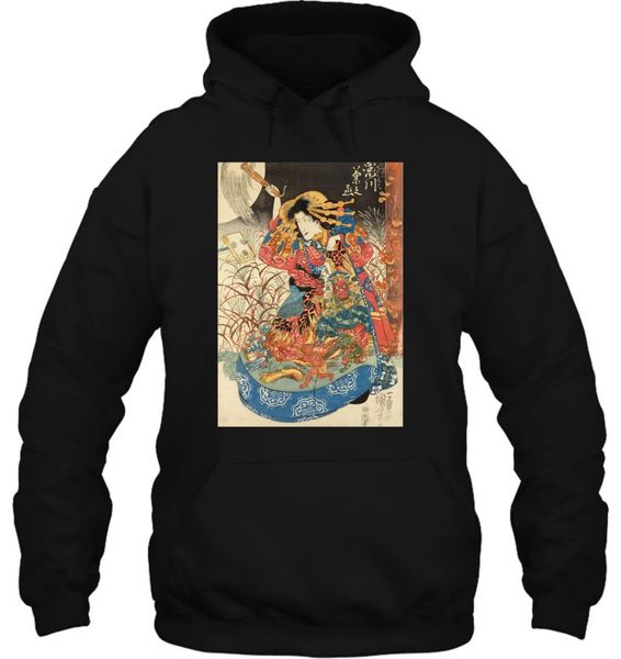

japon s ukiyo e impresi n camiseta utagawa kuniyoshi 35 men women streetwear hoodies sweatshirts, Black