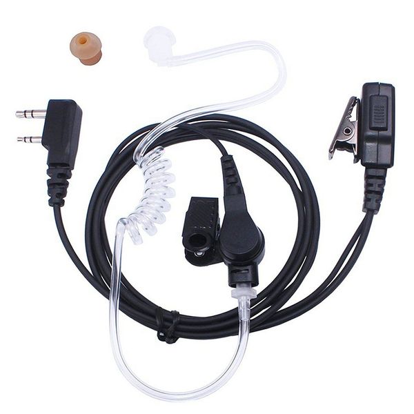 1-wire Surveillance Earpiece for Kenwood NX240 NX340 NX420 TK2160 RADIO