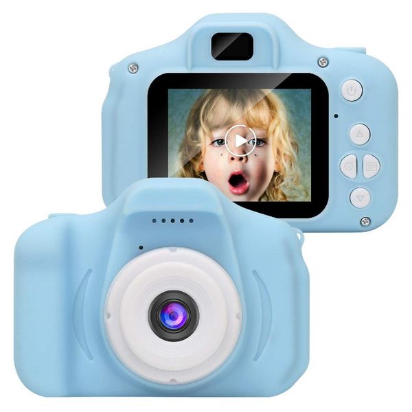 

beesclover kids digital video camera mini rechargeable children camera shockproof 8mp hd toddler cameras child camcorder r35