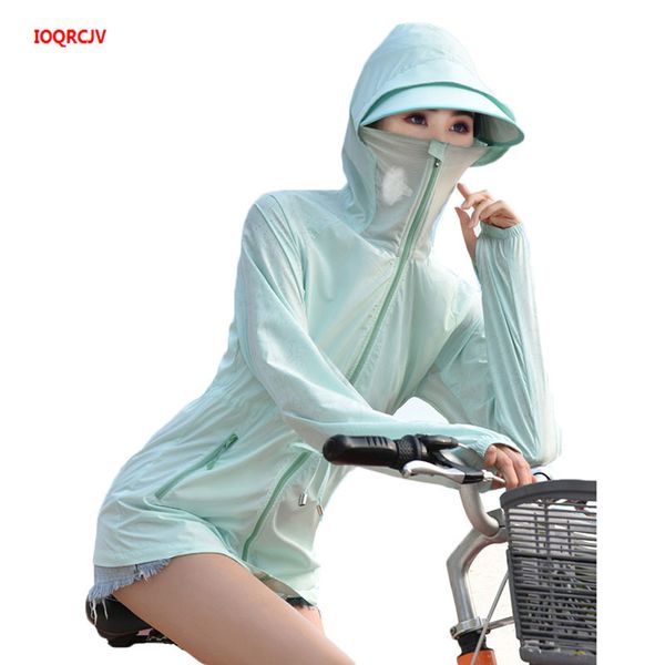 

uv sun protection clothing female new hooded beach clothing sunscreen cover-ups thin summer jacket blouse w1971, Black;brown