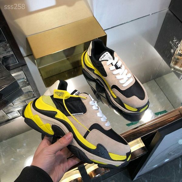 

2019 multi authentic triple genuine new arrival sneaker combination soles boots mens womens runner shoes sports casual shoe, Black