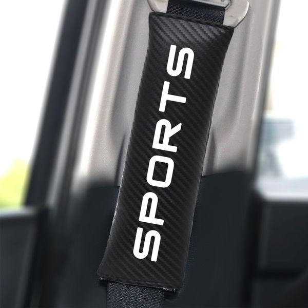 

car seat belt cover for safety belt reflective safety seatbelt shoulder pad sports seat plug for car accessories 2pcs