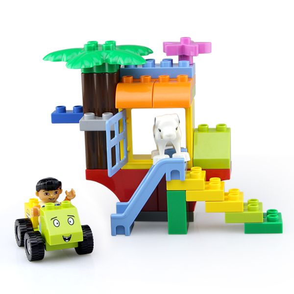 

big particle puzzle building blocks 3-5 years old children's toy creative assembly series 4styles for kid intelligence education gift