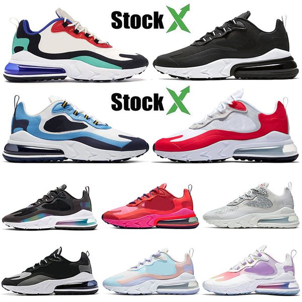 

2020 new arrival trainers epic react unc university red cushion running shoes mens womens bauhaus blue white black stock x sport shoes 36-45, White;red