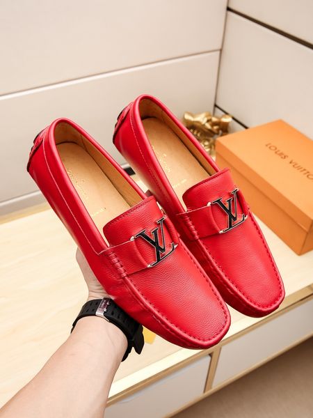 

platform men's shoes wild vintage luxury beanie shoe men's leather soft bottom lazy slip-on driving shoes men's casual shoe 1, Black