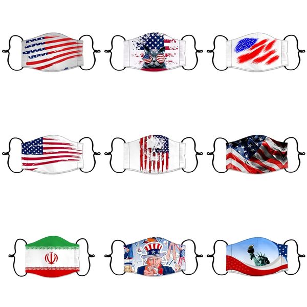 

wholesale face mask 3 layer ply earloop masks prevent anti dust safe facemask ski pm2.5 designer protective designer mouth mas #302