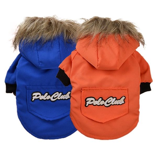 

new winter pet dog puppy jacket coat thickening warm puppy dog clothes hoodie costume small dogs outwear sale