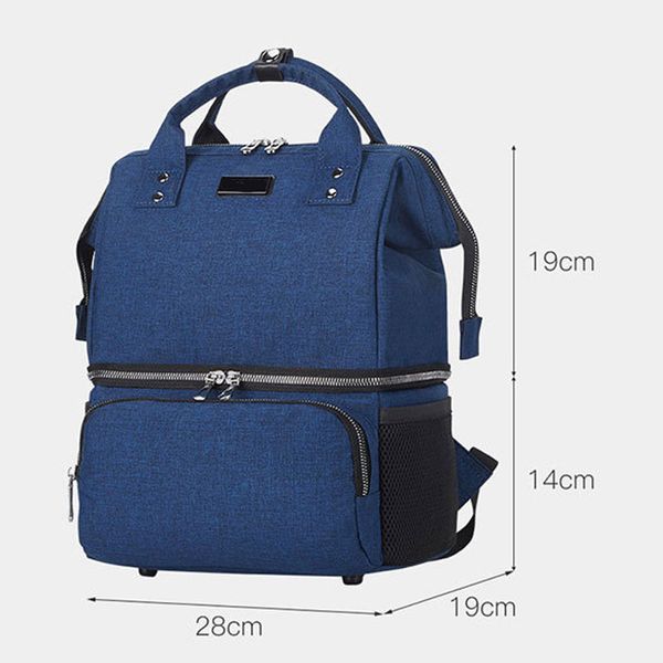 

diaper bags mummy bottle bag waterproof woman backpack large capacity lady shoulder hobos dirt-resistant handbag