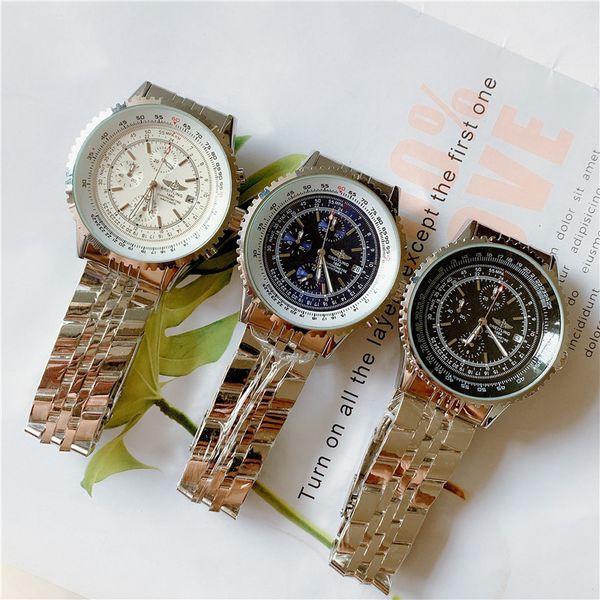 

2019 luxury mens professional quartz bentley watch men's watches wristwatch br10, Black;brown