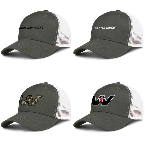 

западная звезда грузовики 4900 army_green для мужчин и женщин дальнобойщик cap мяч прохладный пользовательские настроить сетки шляпы камуфля, Blue;gray