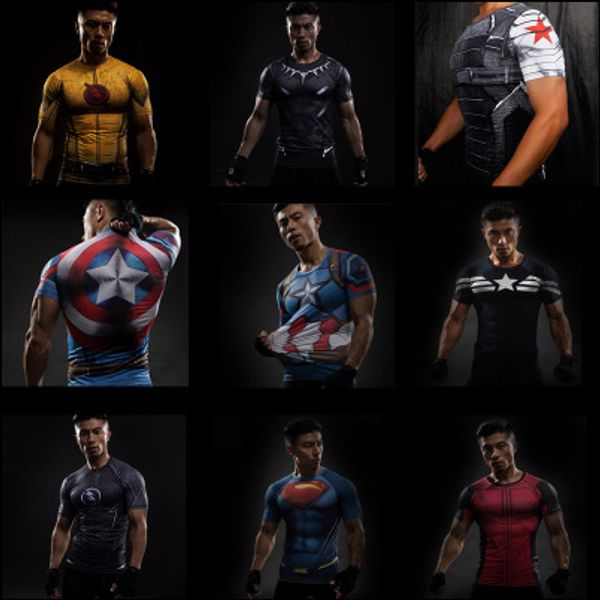 

men designer tshirt short sleeve printed male luxury 3d pattern quick-drying tights boy fashion casual shirts fashion tees, White;black