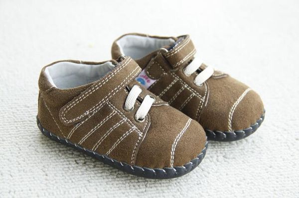 

natural leather baby shoes do not fall off autumn winter baby soft-soled shoes non-slip toddler environmental protection