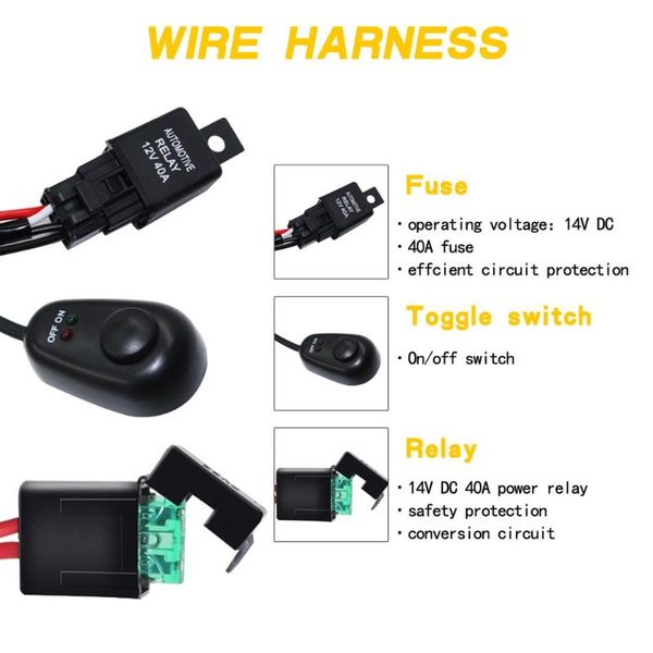 

useful xenon light controller socket adapter lamp cable wiring conversion kit essential accessories