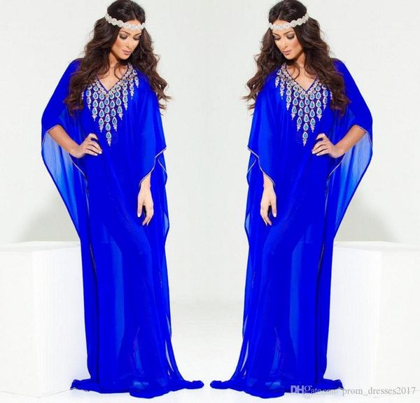 

classic royal blue evening dresses for saudi arabian womens luxury muslim arabic arab caftans islamic beaded dubai kaftan abaya gowns, Black;red