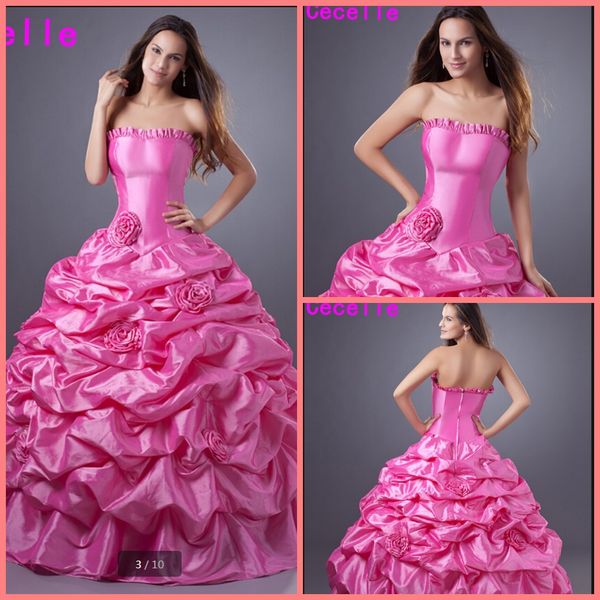 

pink ball gown quinceanera prom dresses 2019 sweetheart vintage taffeta girs formal princess prom party gowns couture custom made, Black
