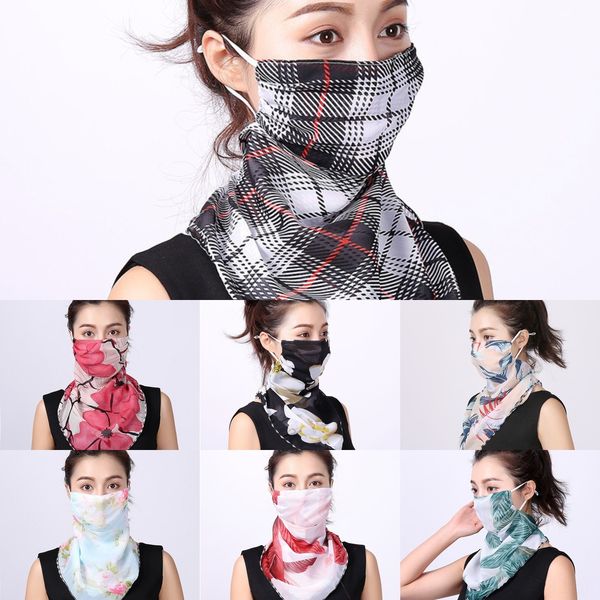 

arc8q 3d face bandana cover neck gaiter bicycle fishing scarf mask shield mask headwear ring scarf bicycle balaclava, Black