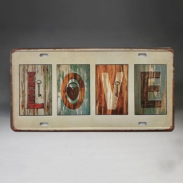 

vintage tin sign metal plaque bar decor retro wall art cool board automotive hero 15*30 cm