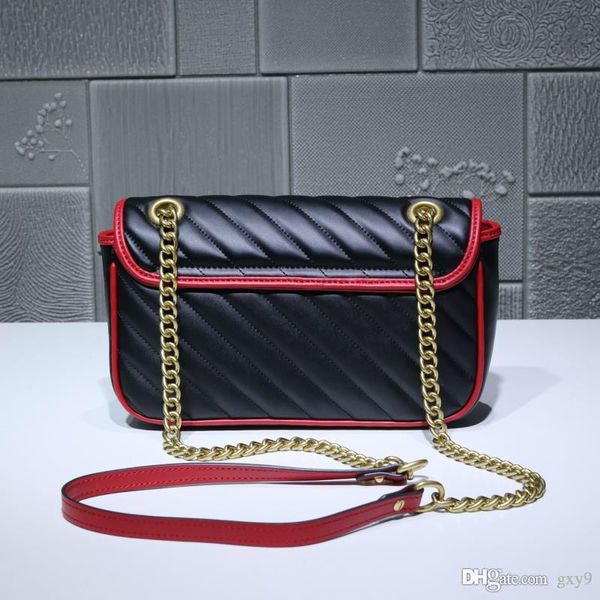 

443497 2019 горячие продажи женские дизайнерские сумки роскошные crossbody messenger сумки на ремне цепная сумка хорошее качество кожаные ко