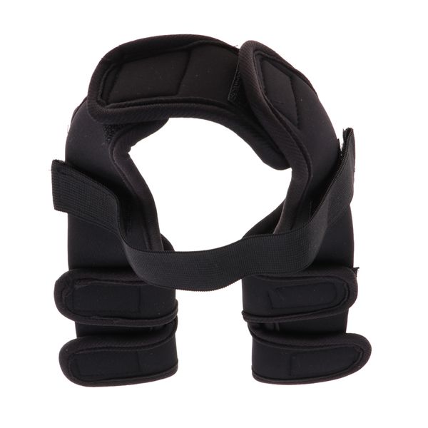 

dog leg brace knee leg joint protector support prevents injuries and sprains