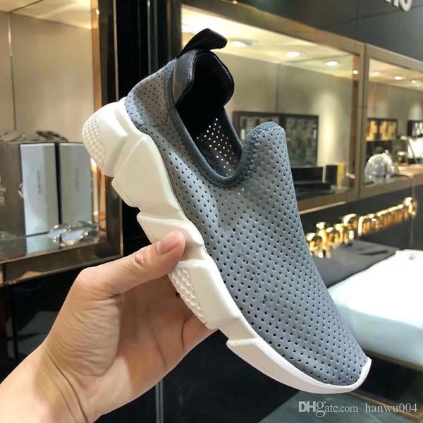 

good quality speed trainer casual shoe man woman sock boots casual boots race runner sneaker high fz18072406, Black