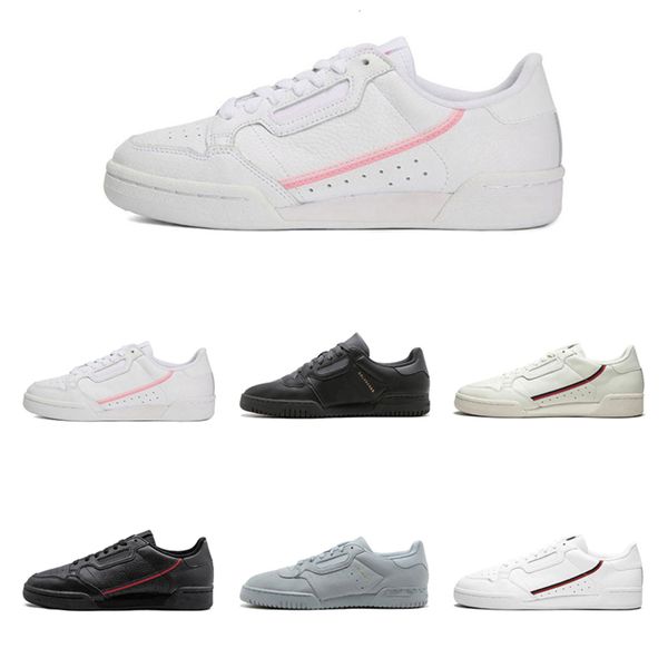 

calabasas powerphase grey continental 80 casual shoes blue red yellow core black white grey women mens outdoor trainer sports sneakers 36-45