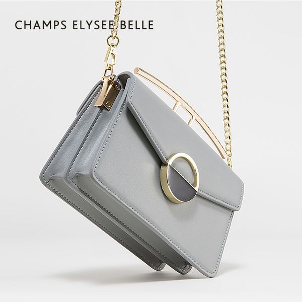 

new style fashion single-shoulder crossbody bag hand chain square sling bag