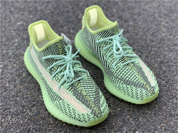 

2020 release authentic originals 350s v2 yeezreel reflective non-reflective yecheil fw5191 fw5190 kanye west fw5191 casual shoes men size, Black