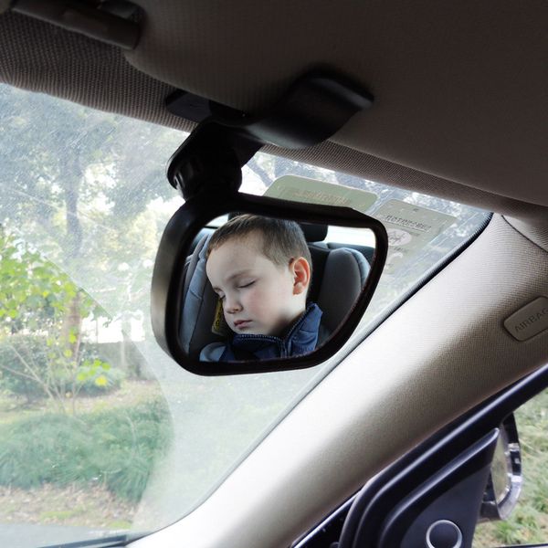 

adjustable mini safety car baby back seat rear view mirror for infant child toddler monitor xr657