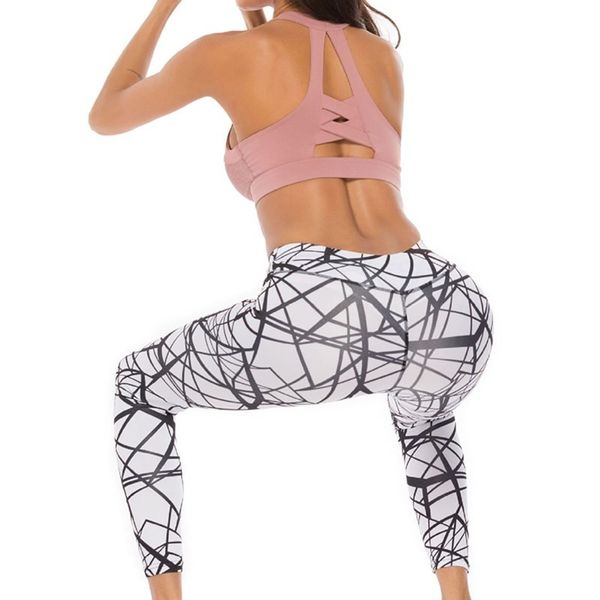 

sport leggings high waist sports pants gym clothes running training tights women sports leggings fitness yoga pants 2019, White;red