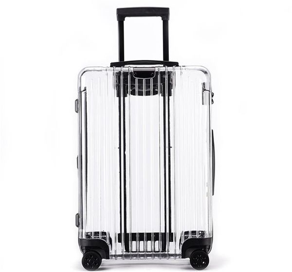 

New 20 quot boarding box 20 inch fa hion trunk pc carry on trolley ca e rolling luggage trendy vali e
