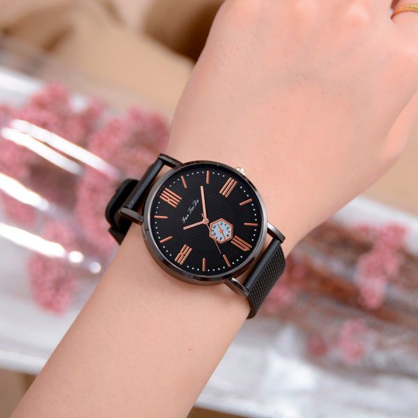 

mens watches fanfeeda fashion men's leather belt analog sport quartz wrist watch reloj hombre 2019 #03, Slivery;brown
