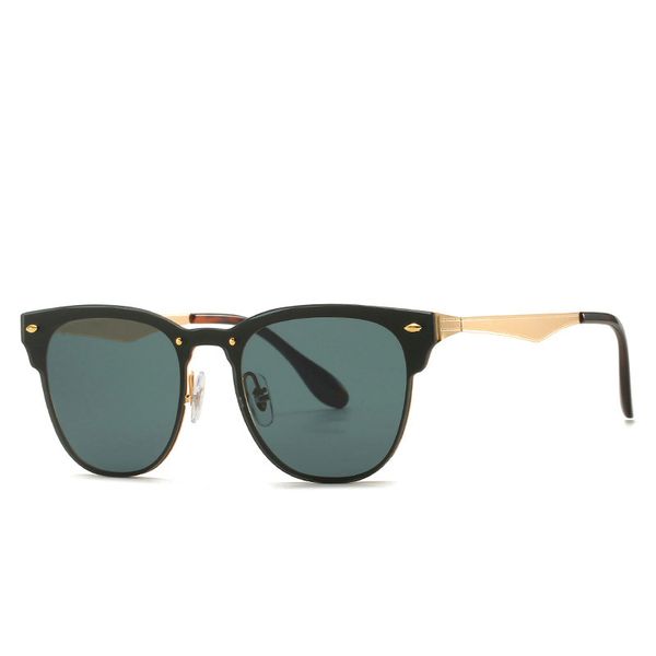 

mens designer sunglasses brand fashion sunglasses model 3576 uv protection lens metal hinge women luxury designer sunglasses, White;black