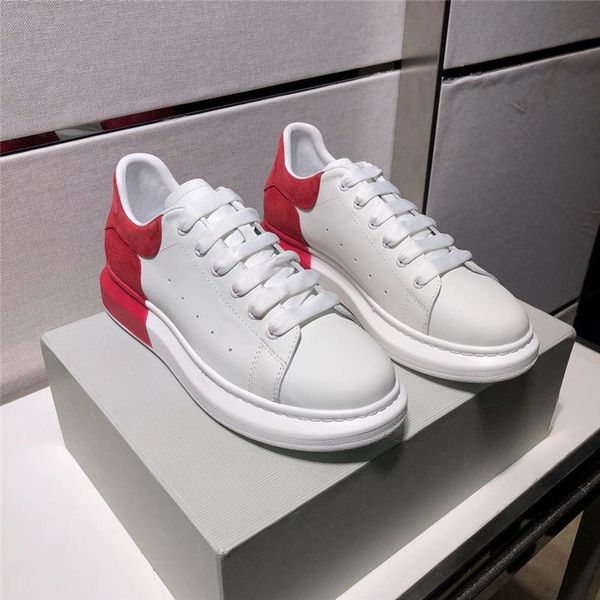 

new arrival luxury designer casual shoes genuine leather designer couple shoe fashion designer shoe size 35-44 b100535w, Black