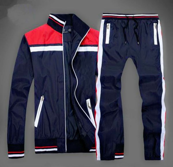 

мужская полный почтовый поло спортивный костюм мужчины небольшой конный спортивный костюм белый дешевые мужские толстовки и брюки костюм тол, Gray