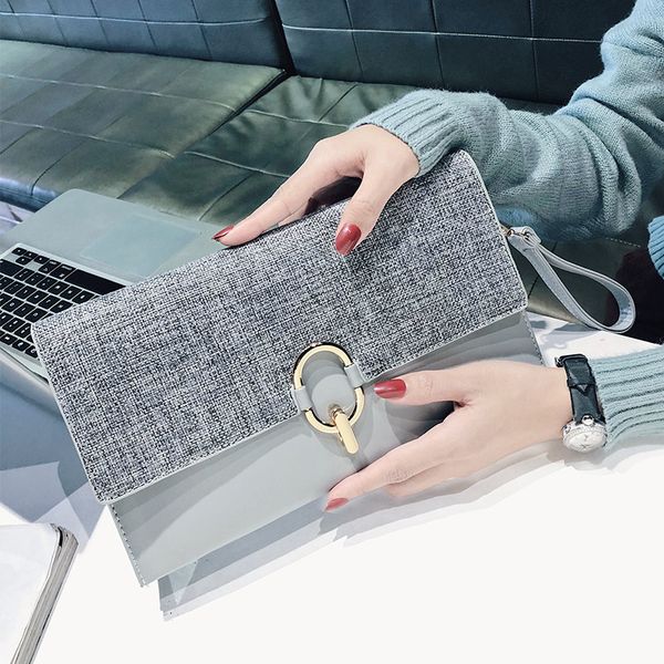 

новая мода мешок женщины 2020 корейская сумка простой clutch элегантная дама ужин