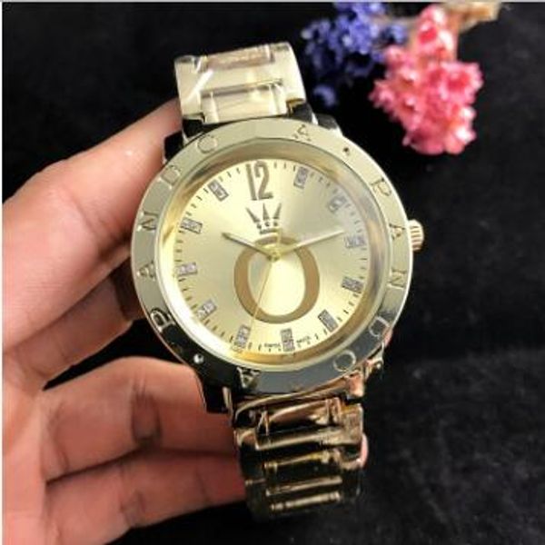 

new women watches ladies watch fashion luxury pandora bracelet watches for women rose gold rhinestone clock women reloj mujer saat, Slivery;brown
