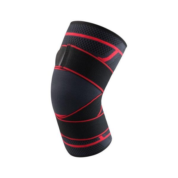 

унисекс спорт kneepad герметичный elastic knee pads поддержка фитнес снасти баскетбол волейбол brace protector, Black;gray