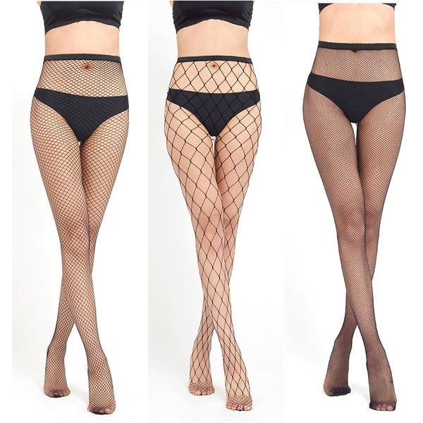 

new lingeri open crotch fishnet tights women delight stockings black mash high qualty wholesale, Black;white