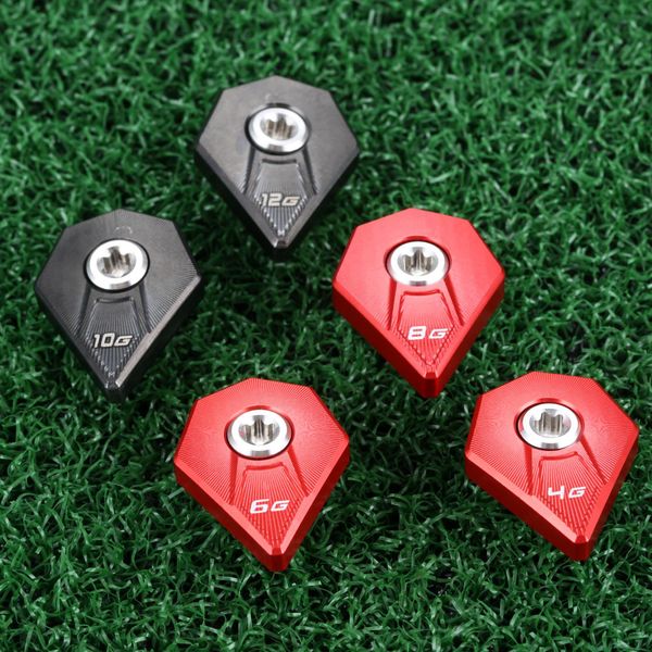 

1pc for cobra f9 driver metal golf weights screw replacement golf club heads accessories 4g 6g 8g 10g 12g red/black wholesale pxzig