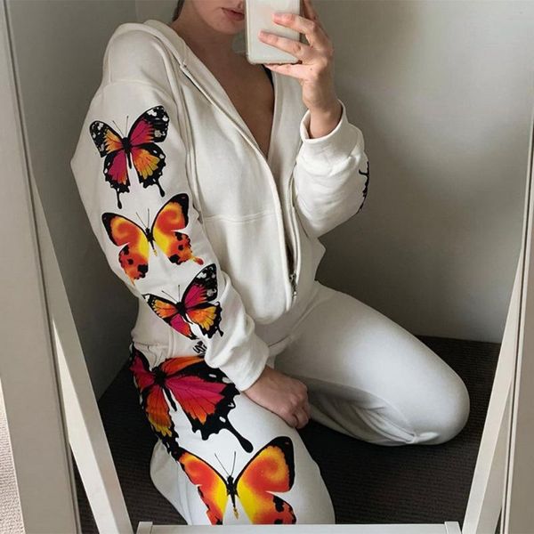 

printed tracksuit sweatpants women high waist pants baggy fashion joggers elastic women running set white sportswear, Black;blue