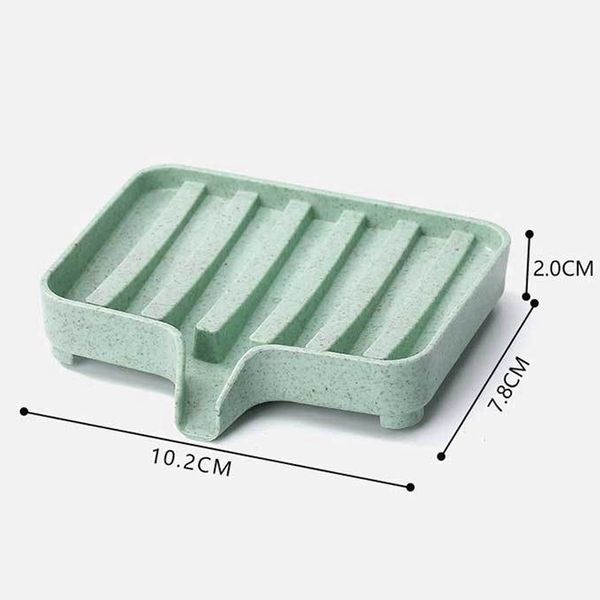 

sponge holder storage rack drain soap box tray soapbox 1 pcs shower soap tray tool soap dish plate holder