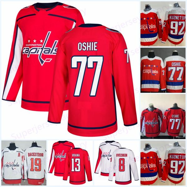 

19 Nicklas Backstrom Washington Capitals Jersey 65 Andre Burakovsky 70 Braden Holtby 74 John Carlson 77 T.J. Oshie Hockey Jerseys
