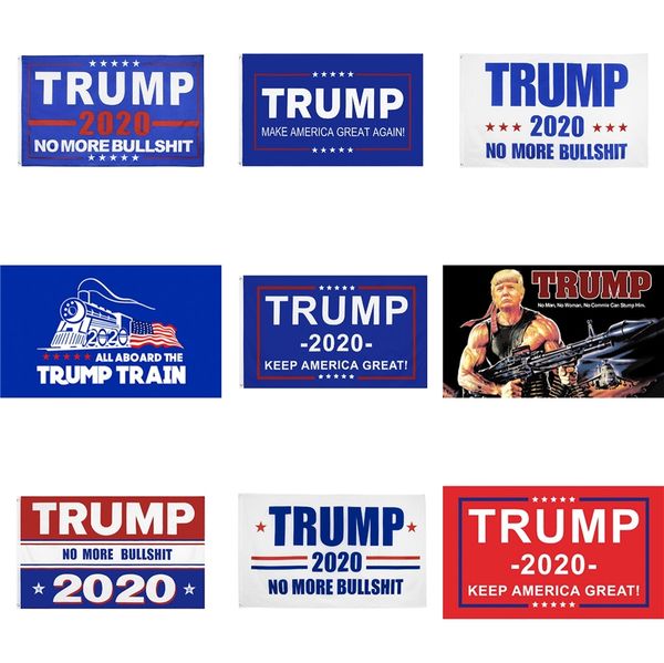 

wholesale 2020 trump garden banner flag for president make america great again for outdoor garden decoration #660