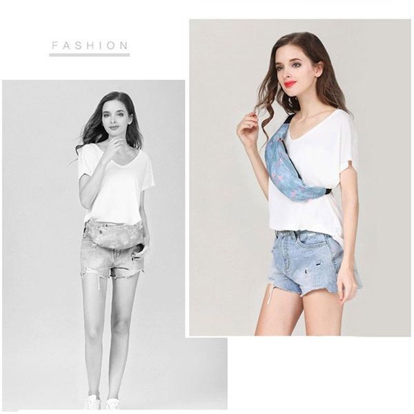 

fashion polyester fiber earphone hole run headset hip belt bags waist bags mountaineering on foot running bag satchel tourism