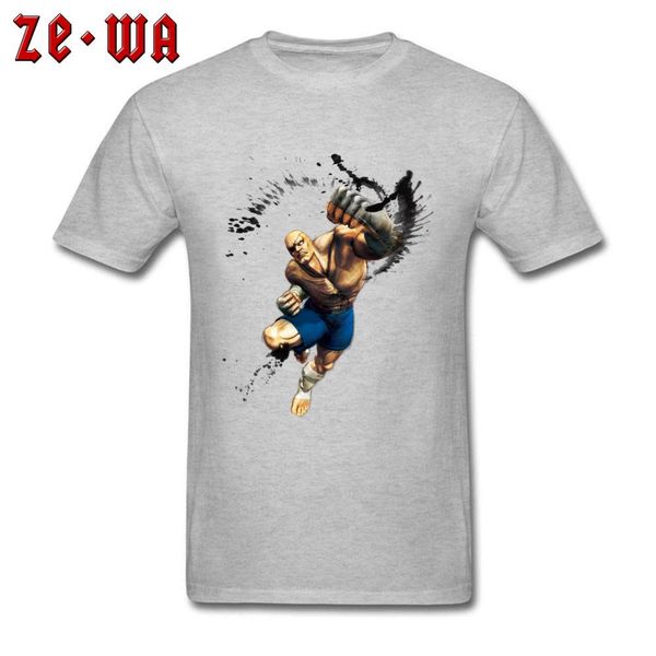 

fashion men t-shirt mens grey t shirt street fighter & tees cotton tshirt chinese kung fu design tshirt short sleeve, White;black
